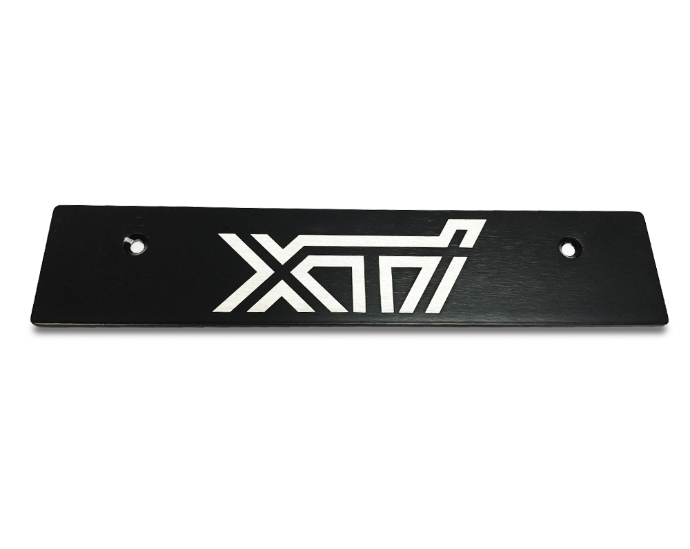 (09-17) Forester - XTI Logo (Painted Black) - JDM Holes